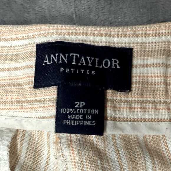 Ann Taylor Cotton Cropped Pants - Picture 8 of 9